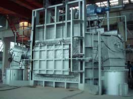 Lateral shaft furnace